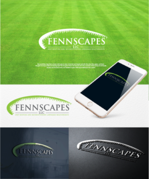 Fennscapes LLC Deep-rooting and reconditioning lawns and relationships! | Logo Design by totaleffects