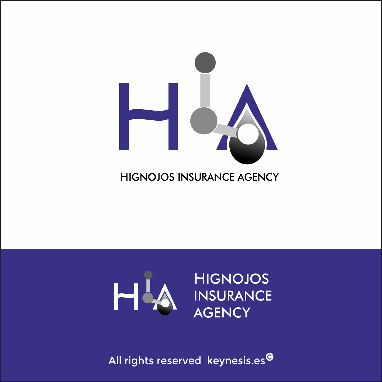 Diseño de Logo por keynesis para Hignojos Insurance Agency | Diseño #14370288