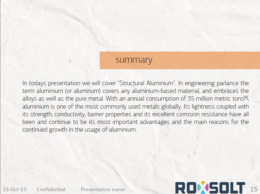 PowerPoint Design by designature for Roxsolt Pty Ltd | Design #2552610