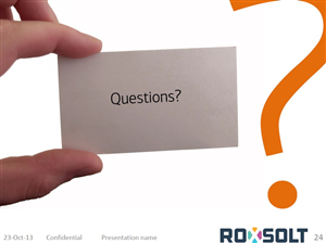 PowerPoint Design by designature for Roxsolt Pty Ltd | Design: #2555489