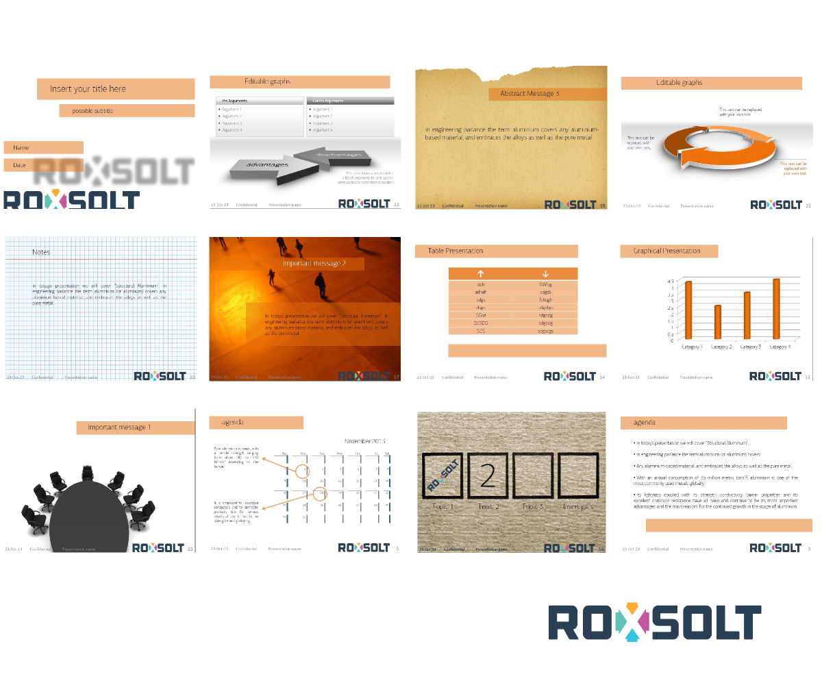 PowerPoint Design by designature for Roxsolt Pty Ltd | Design #2570641