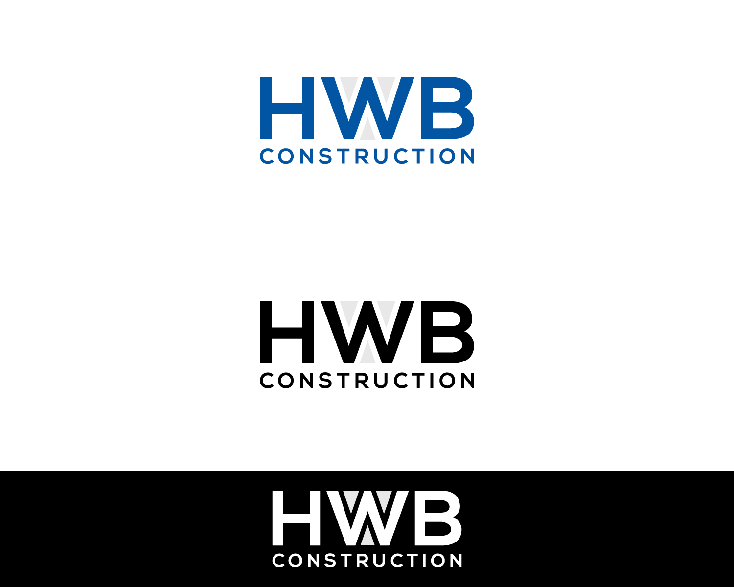 Logo Design by MAWBM for HWB Construction Ltd | Design #14385916