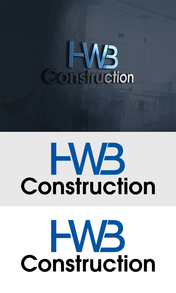Logo Design by king solangi for HWB Construction Ltd | Design #14382845