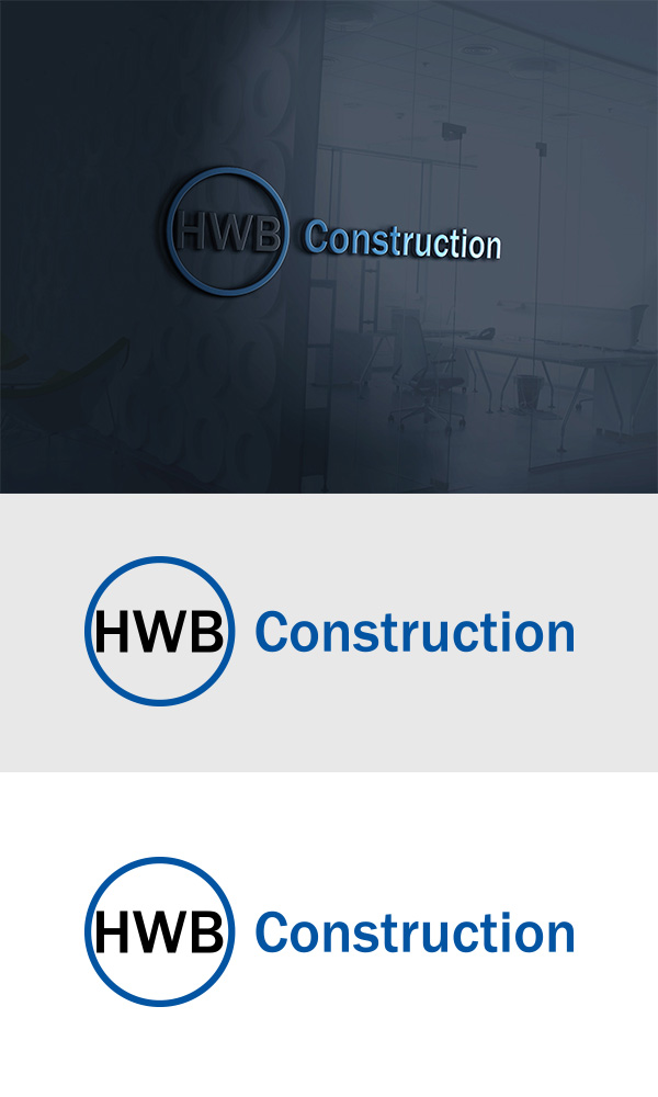 Logo Design by king solangi for HWB Construction Ltd | Design #14382848