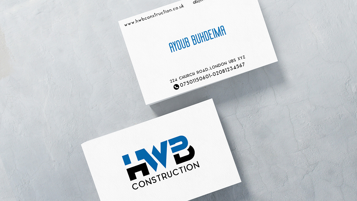 Logo Design by Marco Rubio for HWB Construction Ltd | Design #14389396