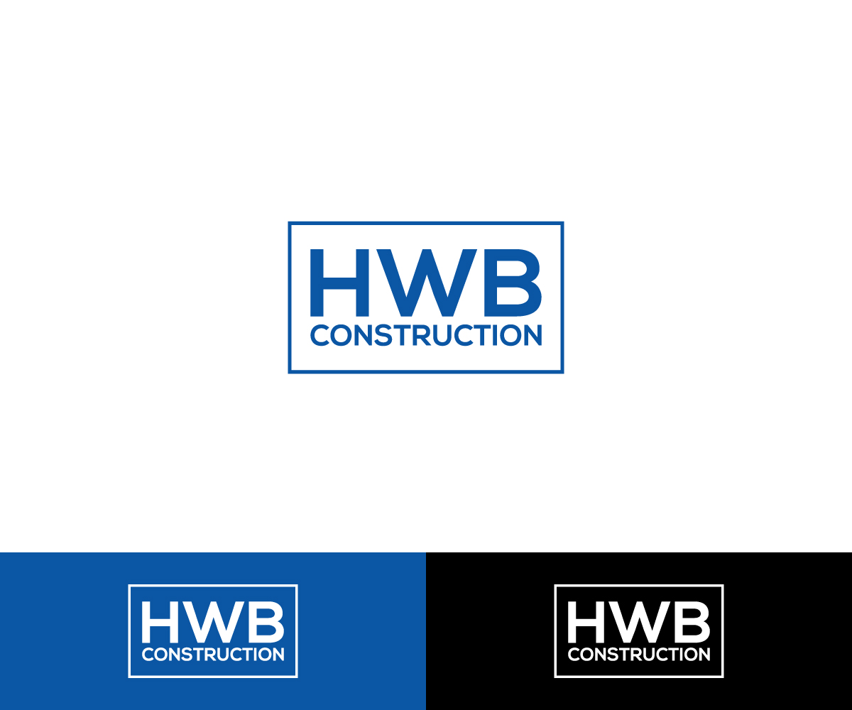 Logo Design by ALV for HWB Construction Ltd | Design #14383738