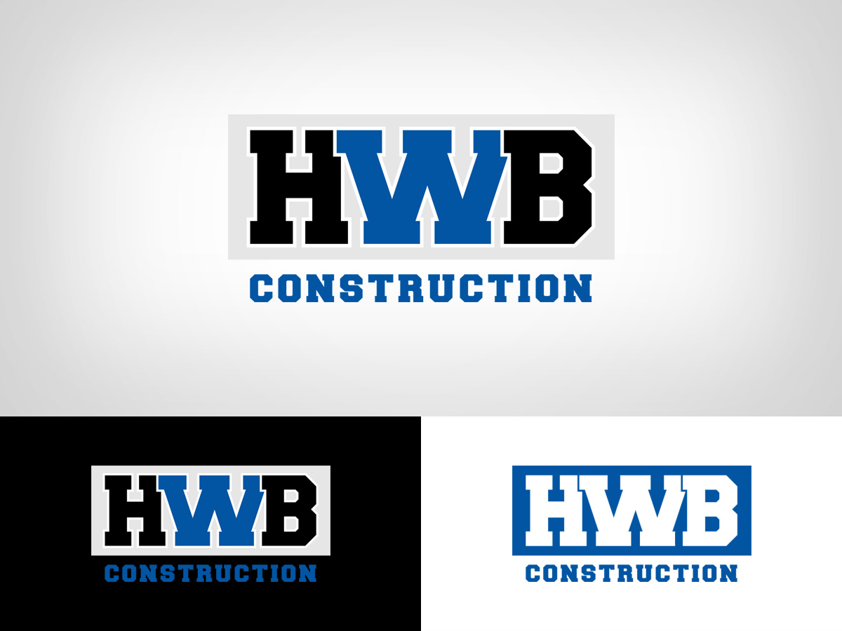 Logo Design by PRstudios for HWB Construction Ltd | Design #14383989