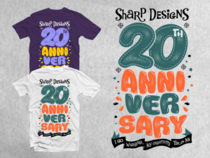 Diseño de Camiseta por 2ndfloorharry para Sharp Designs Custom Embroidery | Diseño #14425625