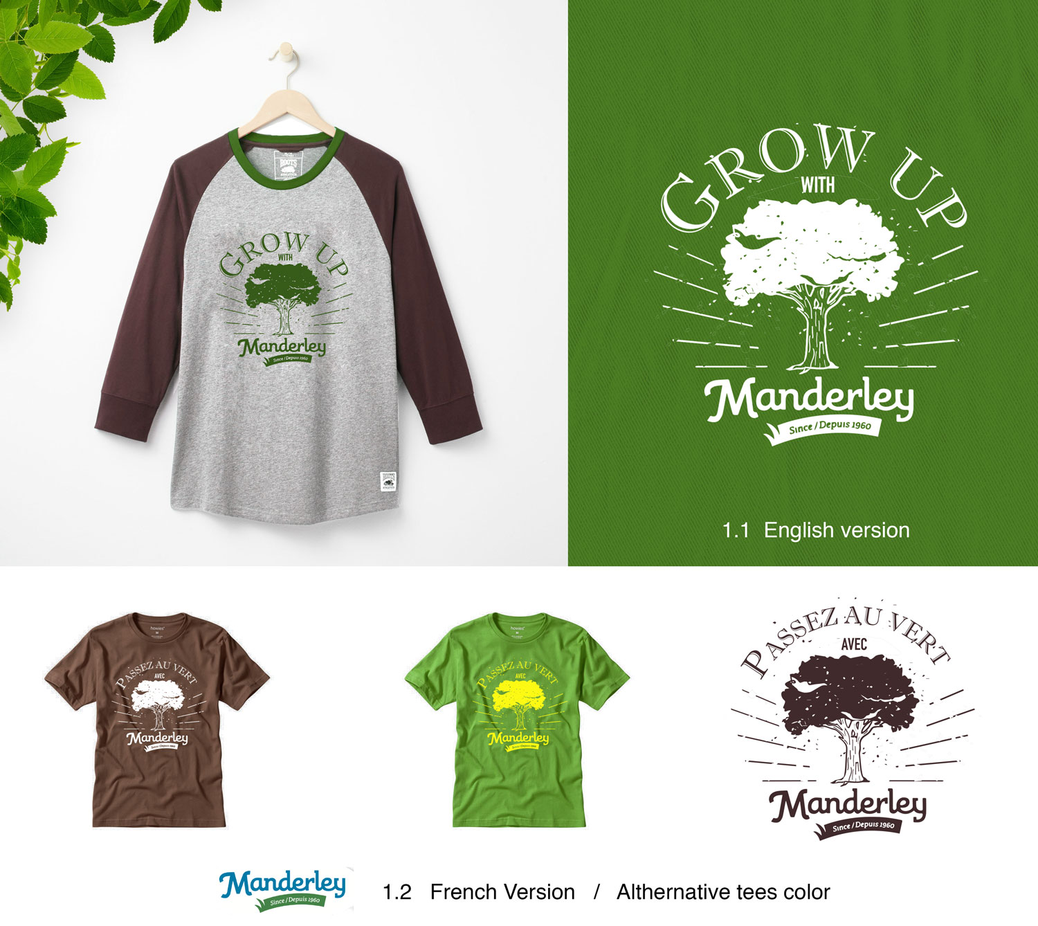 T-shirt Design by Rezza Alam for Manderley | Design #14401008