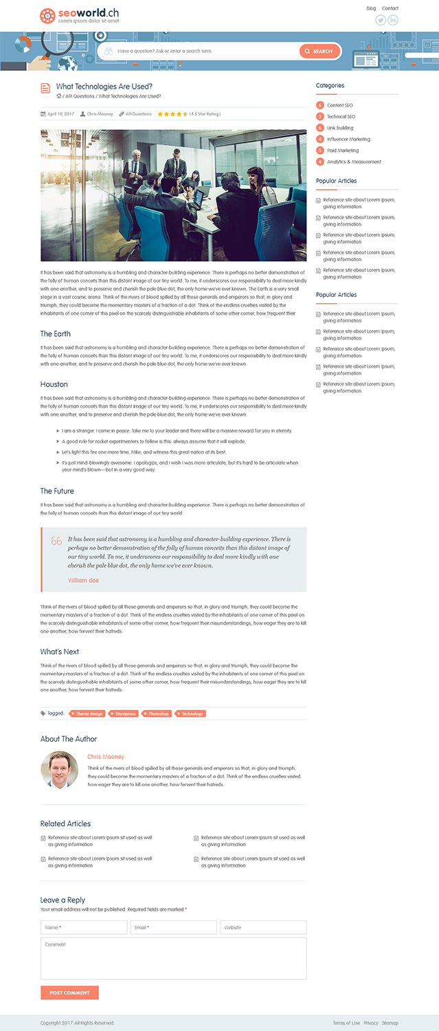Web-Design von RupalTechno für Swissnode Hosting von Bergen | Design #14599721