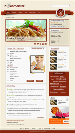 Web Design by pb for this project | Design: #587249