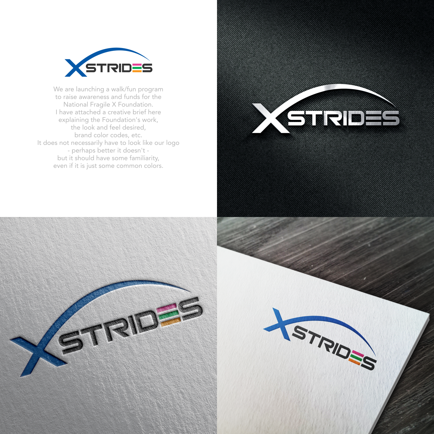 Logo Design by Angkasa Official for National Fragile X Foundation | Design #14523664