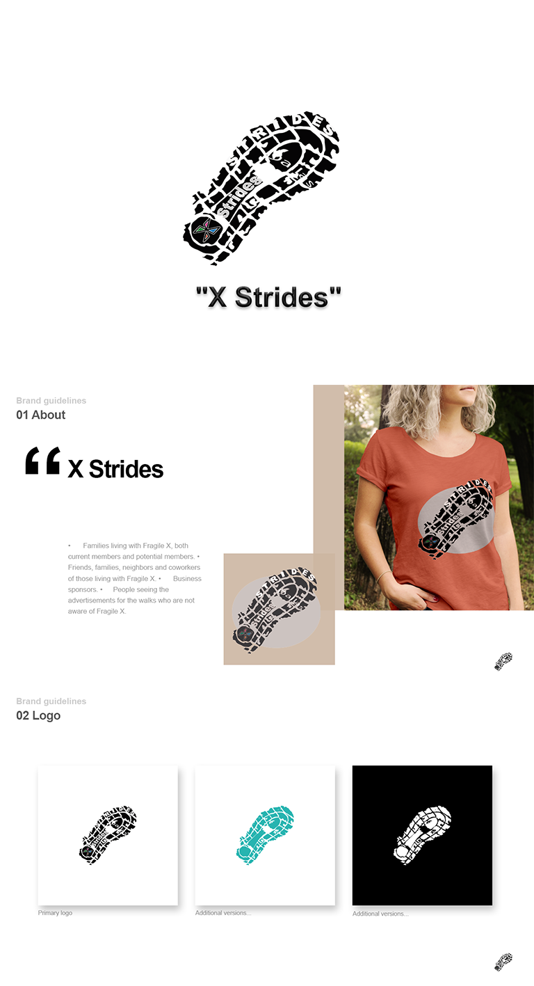 Logo Design by Grebowiec Peter for National Fragile X Foundation | Design #14609841