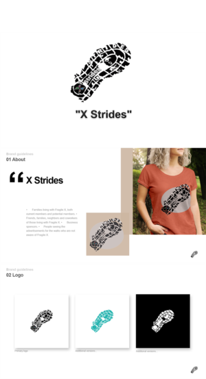 Logo Design by Grebowiec Peter for National Fragile X Foundation | Design: #14609841