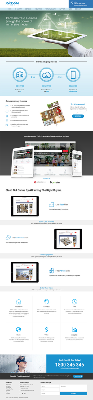 Wordpress Design by RupalTechno for Kempton Enterprises Pty Ltd | Design: #14397748