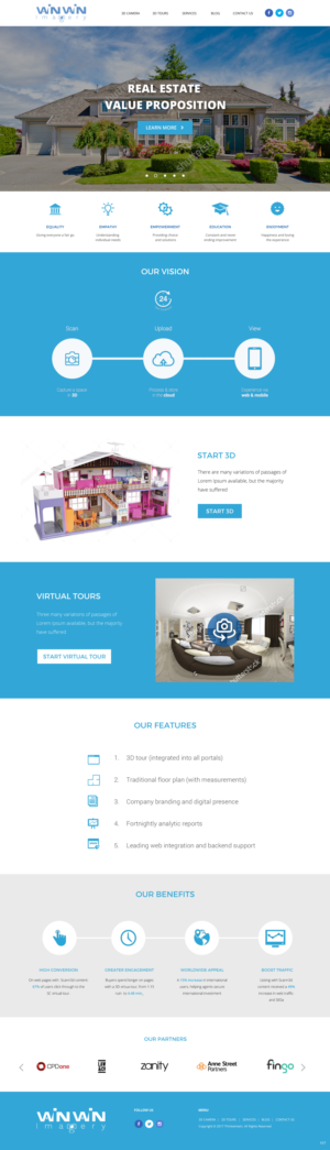 Wordpress Design by pb for Kempton Enterprises Pty Ltd | Design: #14400519