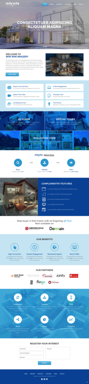 Wordpress Design by pb for Kempton Enterprises Pty Ltd | Design: #14400524