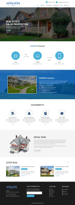 Wordpress Design by pb for Kempton Enterprises Pty Ltd | Design: #14414230