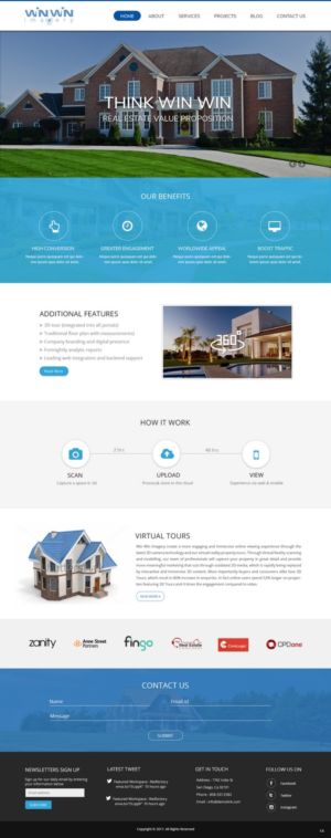 Wordpress Design by pb for Kempton Enterprises Pty Ltd | Design: #14414231