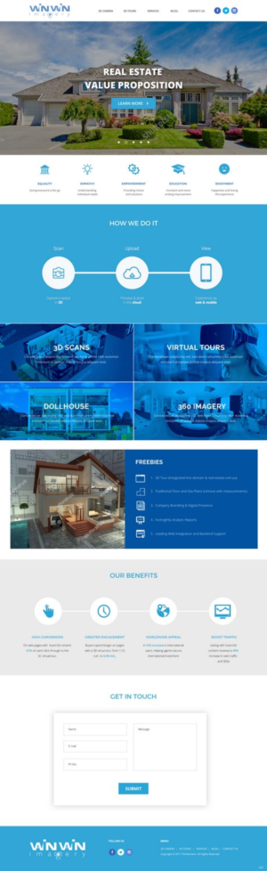 Wordpress Design by pb for Kempton Enterprises Pty Ltd | Design: #14428706