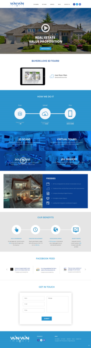 Wordpress Design by pb for Kempton Enterprises Pty Ltd | Design: #14441866