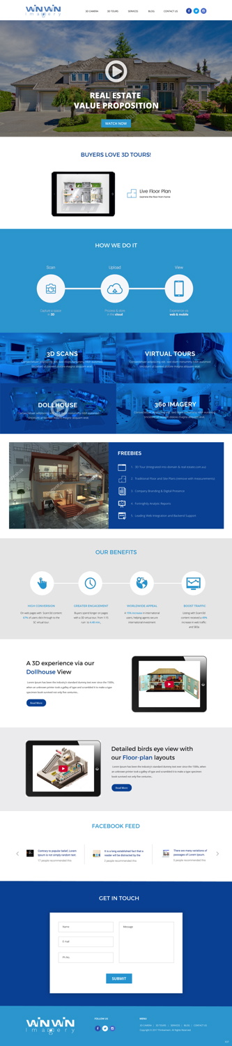 Wordpress Design by pb for Kempton Enterprises Pty Ltd | Design #14457760