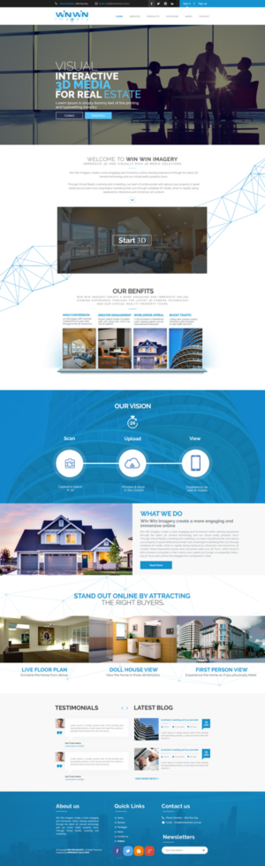 Wordpress Design by Black Stallions Impressive Solutions for Kempton Enterprises Pty Ltd | Design #14439171