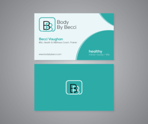Design de Carte de Visite par M.Pirs pour Body By Becci | Design #14396175