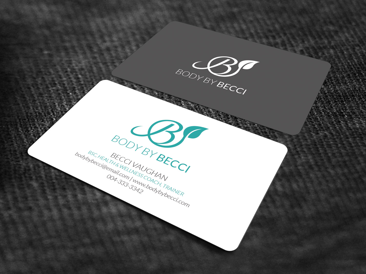 Design de Carte de Visite par Sandaruwan pour Body By Becci | Design #14401203