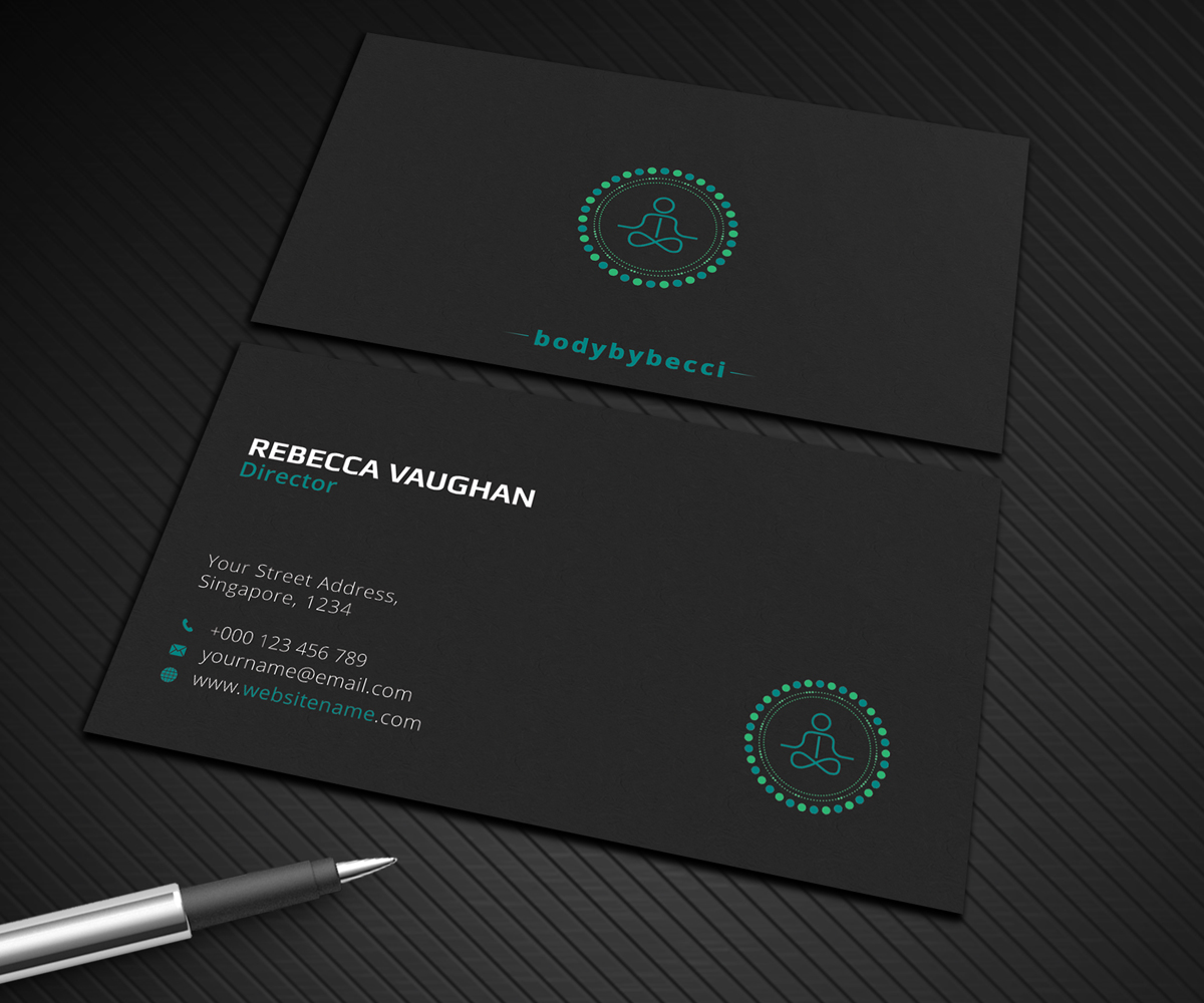 Diseño de Tarjeta de Presentación por Graphic Flame para Body By Becci | Diseño #14396351