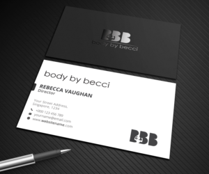 Business Card Design by Graphic Flame for Body By Becci | Design: #14409958