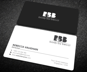 Business Card Design by Graphic Flame for Body By Becci | Design: #14409961