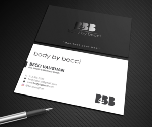 Business Card Design by Graphic Flame for Body By Becci | Design: #14411283