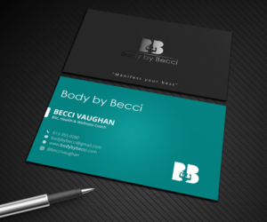 Business Card Design by Graphic Flame for Body By Becci | Design: #14417371