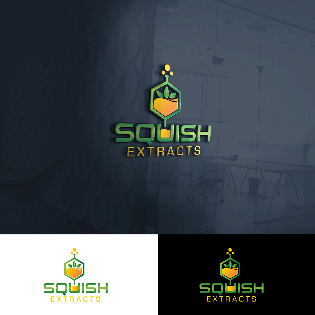 Logo Design by graphicancers for Squish Extracts | Design: #14437072