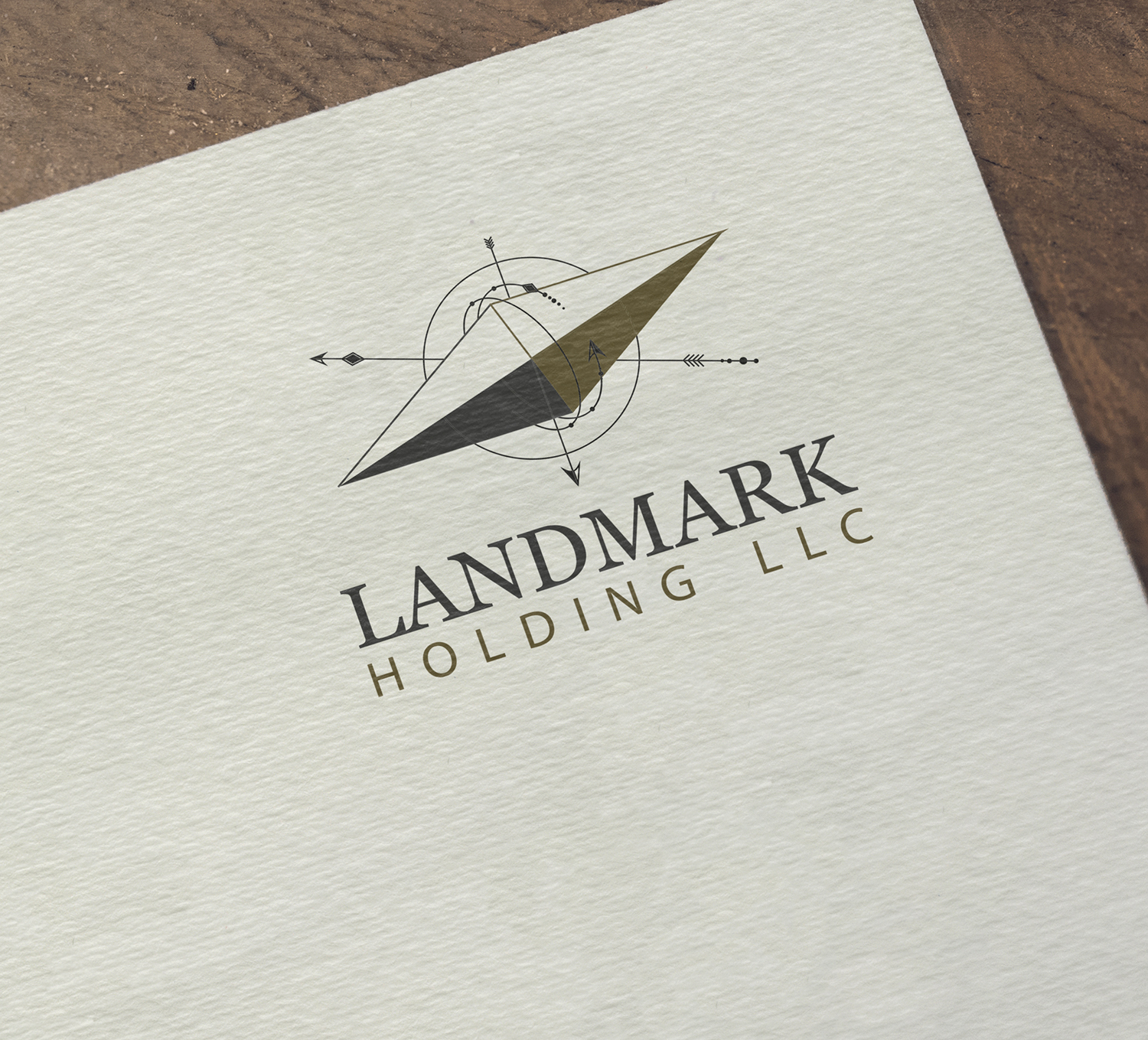 Logo Design by Pixel Desert for Landmark Holding LLC | Design #14432339