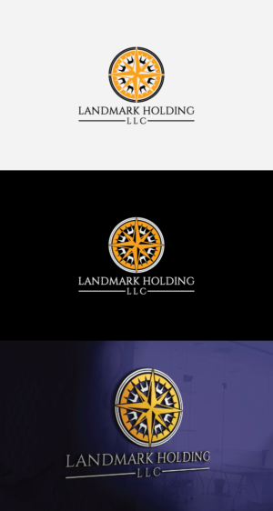 Landmark Holding LLC | Logo Design by eko07
