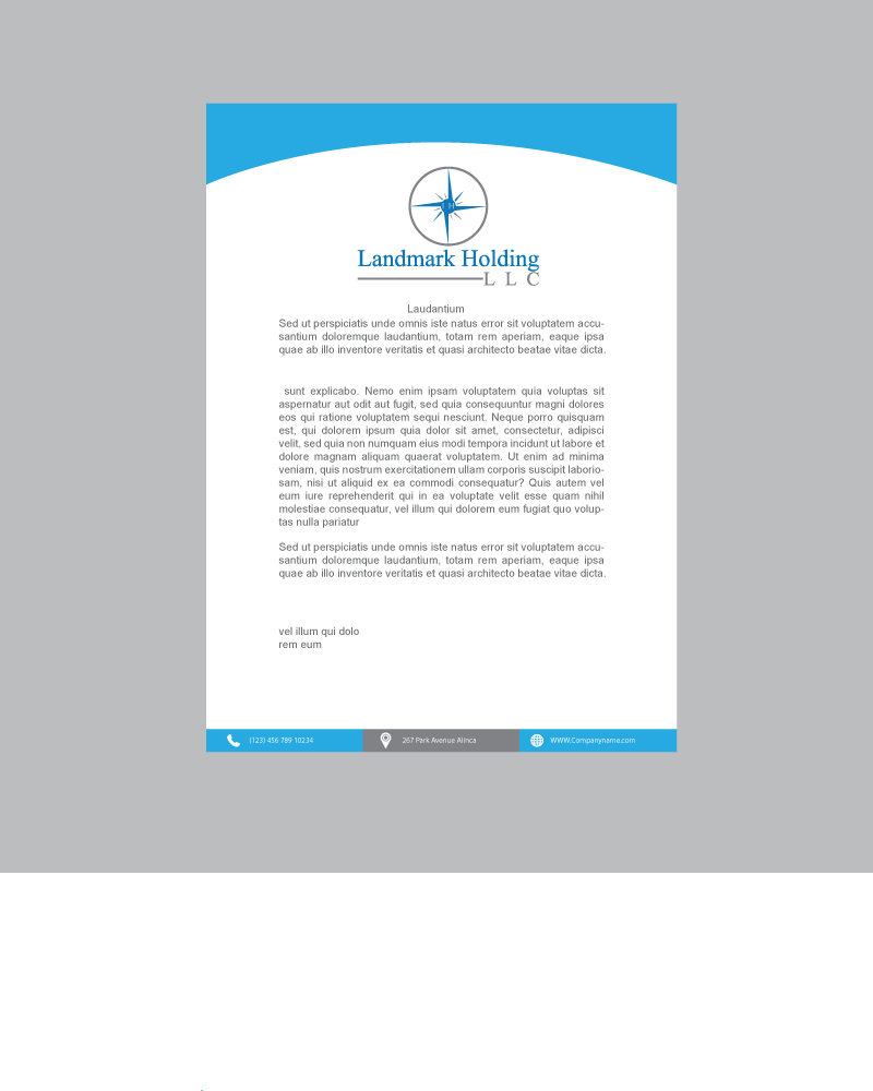 Logo Design by Adda design for Landmark Holding LLC | Design #14484533