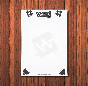 Letterhead Design by TS Designs for werxj | Design: #2536072