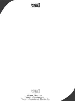 Letterhead Design by Exclusive4U for werxj | Design #2521860