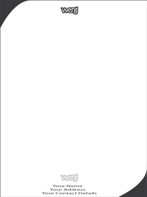 Letterhead Design by Exclusive4U for werxj | Design: #2521909