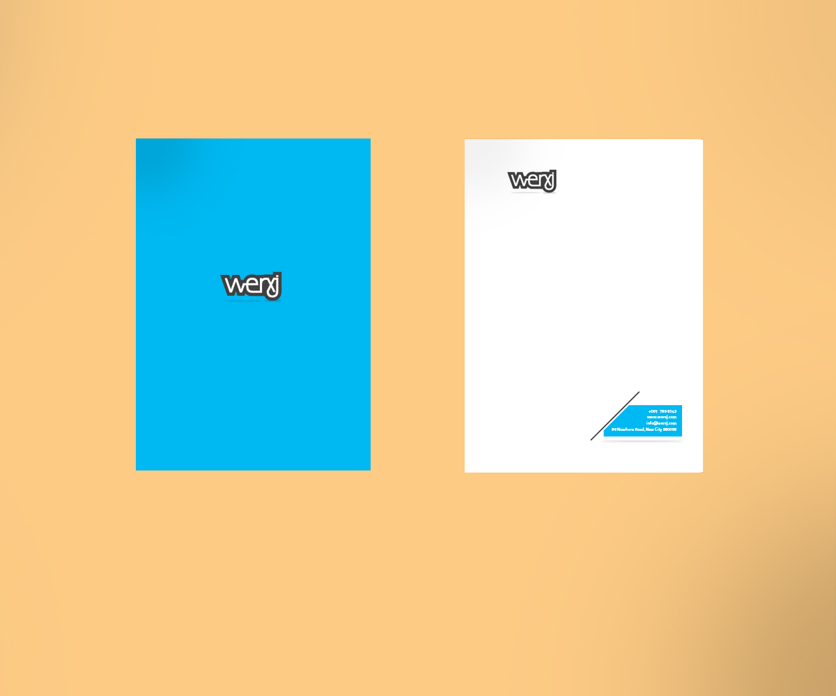 Letterhead Design by gingko for werxj | Design: #2525960