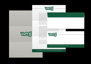 Diseño de Membrete por cakalie para werxj | Diseño #2532390