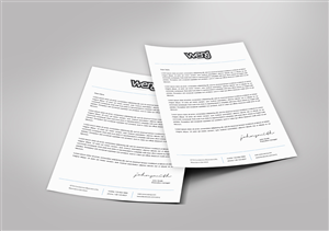 Letterhead Design by diRtY.EMM for werxj | Design: #2519102