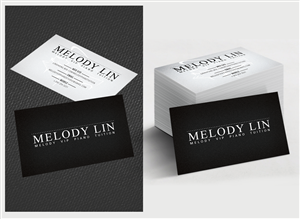 Melody VIP Piano Tuition | Visitenkarten-Design von  Artman