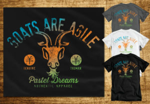 Urban Fashion Tee Print with an oriental vibe. PAY COMMITTED | T-Shirt-Design von CoffeeBreak88