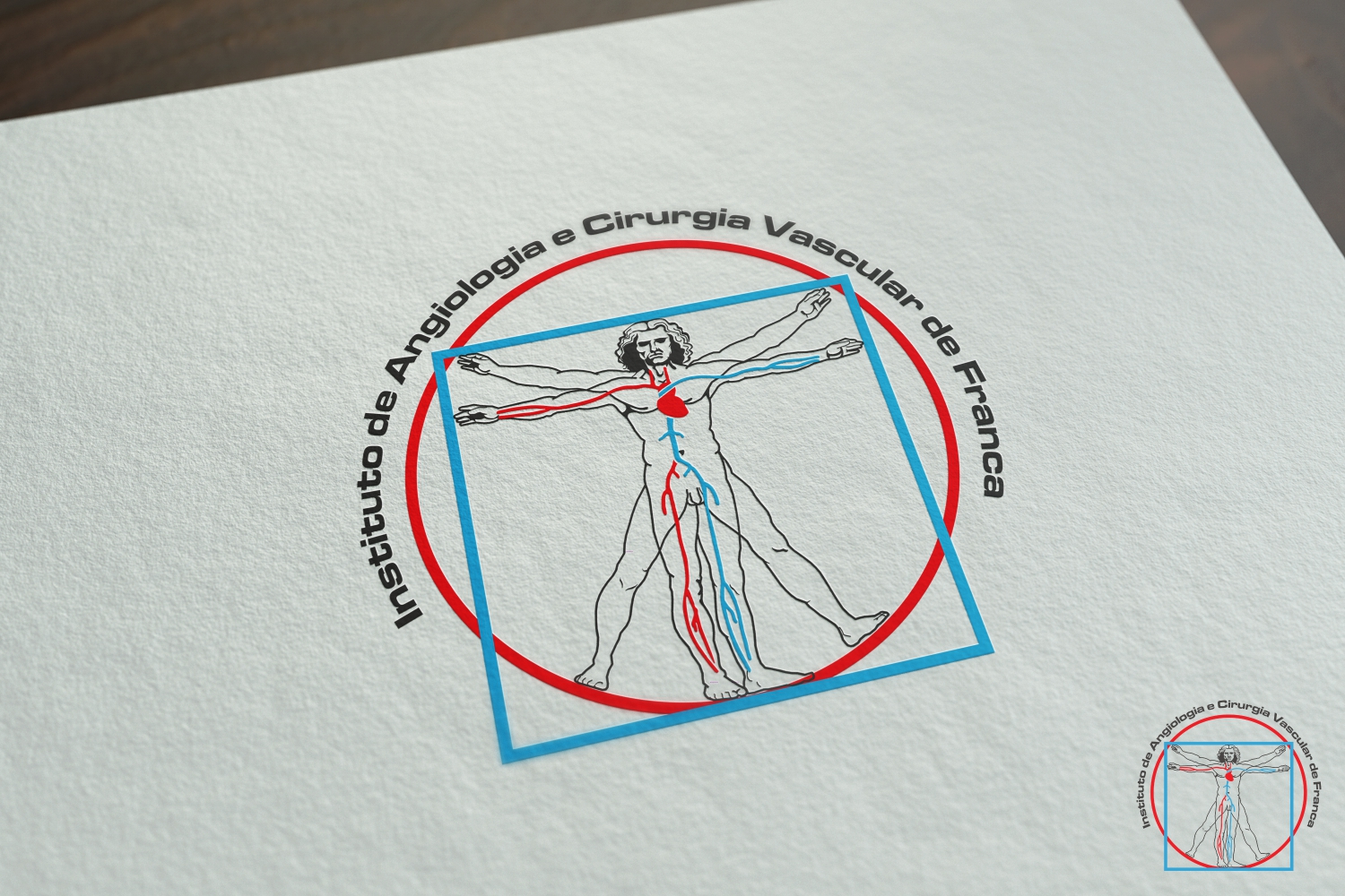 Logo Design by aquabomb26 for INSTITUTO DE ANGIOLOGIA E CIRURGIA VASCULAR DE FRANCA | Design #14397705