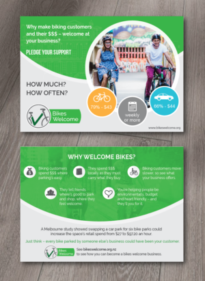 Flyer-Design von alex989 für BikesWelcome Charitable Trust | Design: #14494714