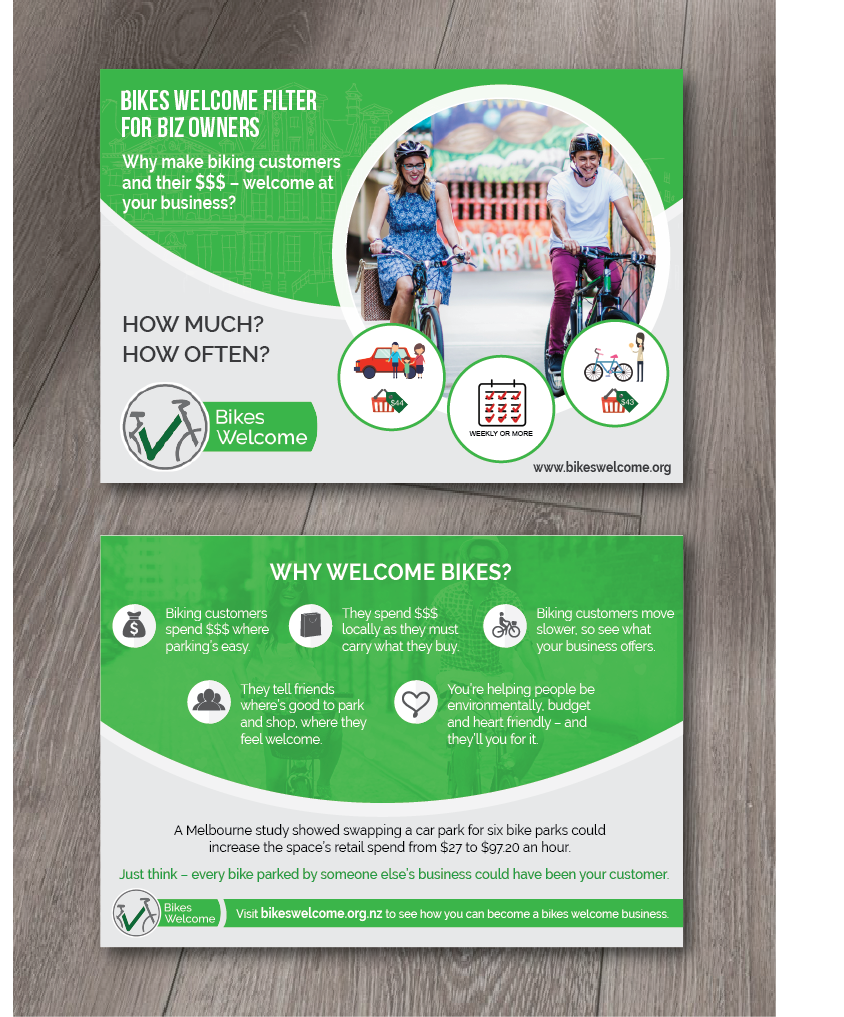 Flyer-Design von alex989 für BikesWelcome Charitable Trust | Design #14501750