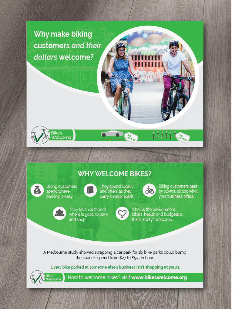 Flyer-Design von alex989 für BikesWelcome Charitable Trust | Design #14894010